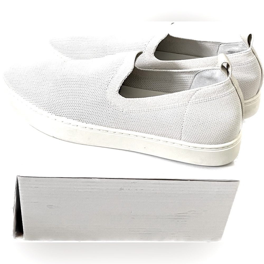 Banana Republic Women’s Grey Recycled Knit Slip On Casual Sneaker Shoes Sz US7.5